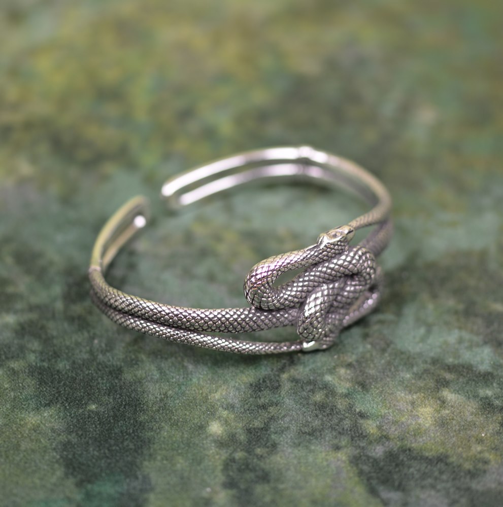 Kursal men flat snake chain silver bracelet 13mm  Gioielli Argento Store