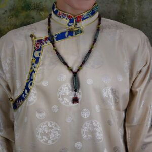 huam1046a Collier ethnique chung dzi Tibet Chine Artisanat de l’Himalaya (6)
