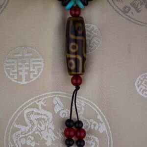 huam1050a Collier ethnique chung dzi boho Tibet Chine artisanat Himalaya (4)