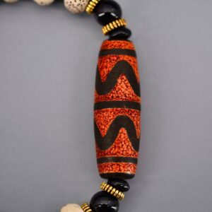 huam1067a1 Bracelet chung dzi ethnique Tibet Chine (2)