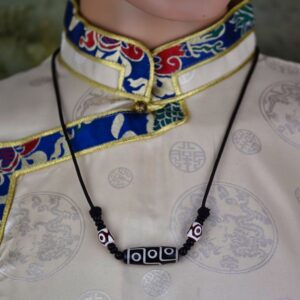 huam1125a Pendentif talisman amulette artisanat ethnique tibétain Tibet Chine (3)