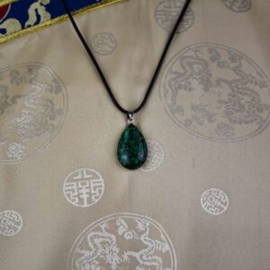 tess1003b Pendentif larme de malachite (4)