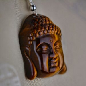 tess1005 Pendentif bouddha oeil de tigre (2)