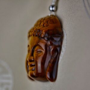 tess1005 Pendentif bouddha oeil de tigre (3)