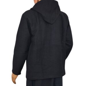 Veste polaire à capuche hoodie. Vêtement éco-responsable et éthique fabriqué au Népal. Mode casual, boho, boheme ethnique