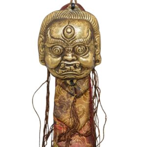 Mahakala Bhairava chopen shambu talisman amulette tantrique bouddhiste. Artisanat tibétain du Népal