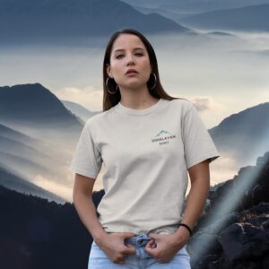 T-shirt coton biologique Himalayan Spirit. Label G.O.T .S vêtement éco-responsable et éthique.