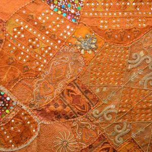 Tenture Patchwork Décoration Murale de l'Artisanat du Rajasthan en Inde. Boutique Zen Himalayan-eshop