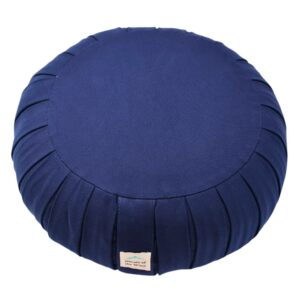 Coussin de Méditation Zafu Traditionnel 100% Kapok Artisanat du Népal Horses of the Wind®