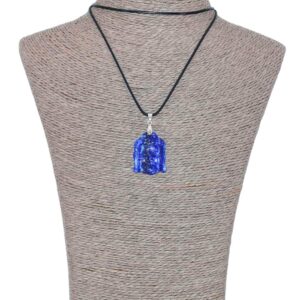 Pendentif Bouddha en Lapis-Lazuli Bijou Spirituel Népalais Unique et Protecteur. Boutique Zen Himalayan-eshop