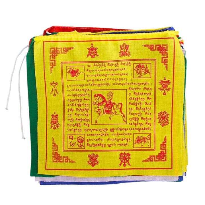 Drapeaux De Prières Tibétains, Déco Spirituelle