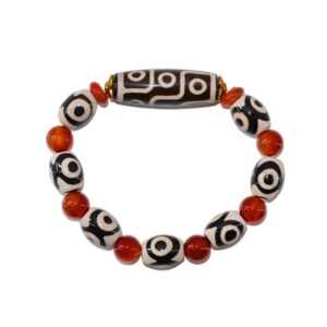 Bracelet Perles Sacrées Tibétaines Bijou Artisanal & Spiritualité du Tibet. Boutique Zen Himalayan-eshop