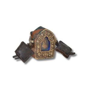 Boîte à Reliques Tibétaine de Pèlerinage Bouddhiste - Ghau Guru Rinpoché - Art Religieux du Tibet - Boutique Zen Himalayan-eshop