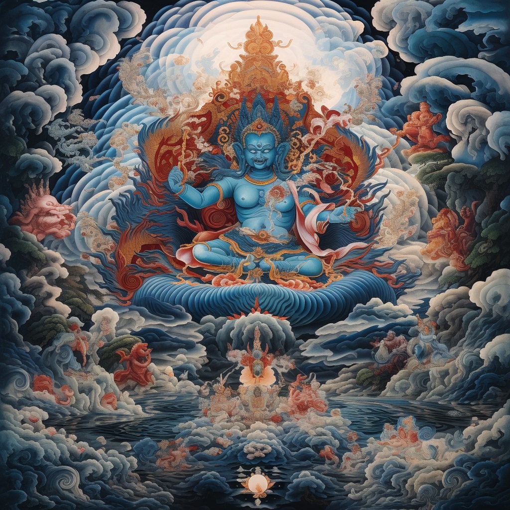 Thangka Bouddhiste