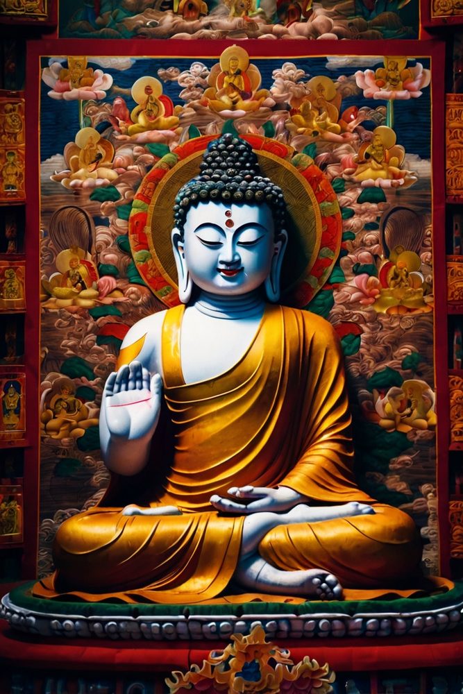 Thangka Bouddhiste