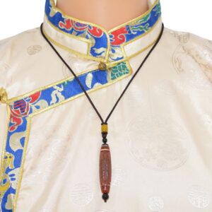 Talisman Dzi Lianshifaqi Chung Dzi Agate Sculptée du Bouddha - Art Sacré du Tibet - Boutique Zen Himalayan-eshop