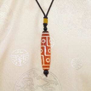 Pendentif Talisman Bouddha Sculpté - Authentique Bijou Dzi 9 Yeux Tibétain - Boutique Zen Himalayan-eshop