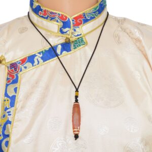 Pendentif Talisman Bouddha Sculpté - Authentique Bijou Dzi 9 Yeux Tibétain - Boutique Zen Himalayan-eshop