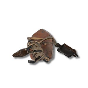 boîte à reliques tibétaine de pèlerinage bouddhiste