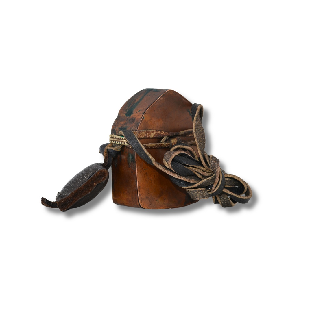 Amulette Bouddhiste Tibétaine – Reliquaire Ghau Guru Rinpoché, Art Sacré du Tibet