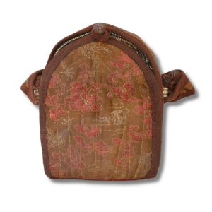 Ghau Vajradhara Reliquaire Bouddhiste Tibétain – Tsa-Tsa Vajradhara Cuivre & Métal Repoussé – Pièce Ancienne