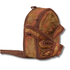 Ghau Vajradhara Reliquaire Bouddhiste Tibétain – Tsa-Tsa Vajradhara Cuivre & Métal Repoussé – Pièce Ancienne