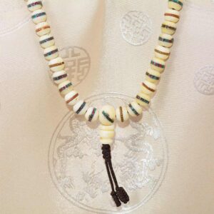Mala Tibétain en Os de Yak – 108 Perles Artisanales du Népal