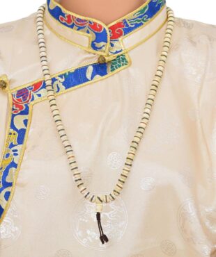 Mala Tibétain en Os de Yak – 108 Perles Artisanales du Népal