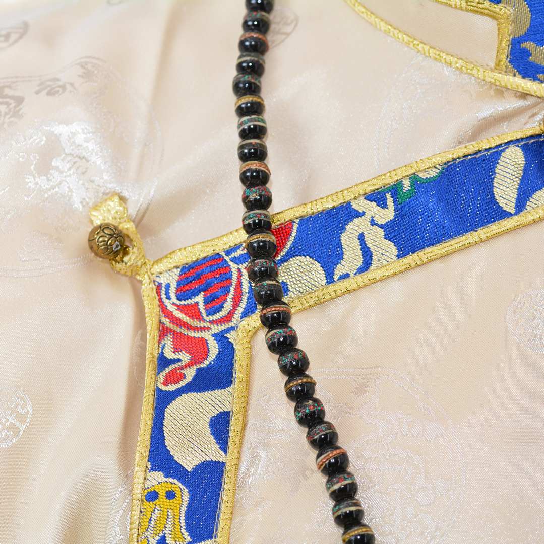 Mala Bouddhiste Os de Yak - Artisanat de Swayambhu - Népal