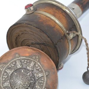 Moulin à Prières Bouddhiste Traditionnel du Dolpo – Grand Modèle Authentique Artisanat Sacré du Népal