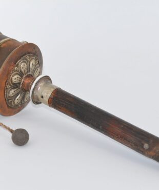 Moulin à Prières Bouddhiste Traditionnel du Dolpo – Grand Modèle Authentique Artisanat Sacré du Népal